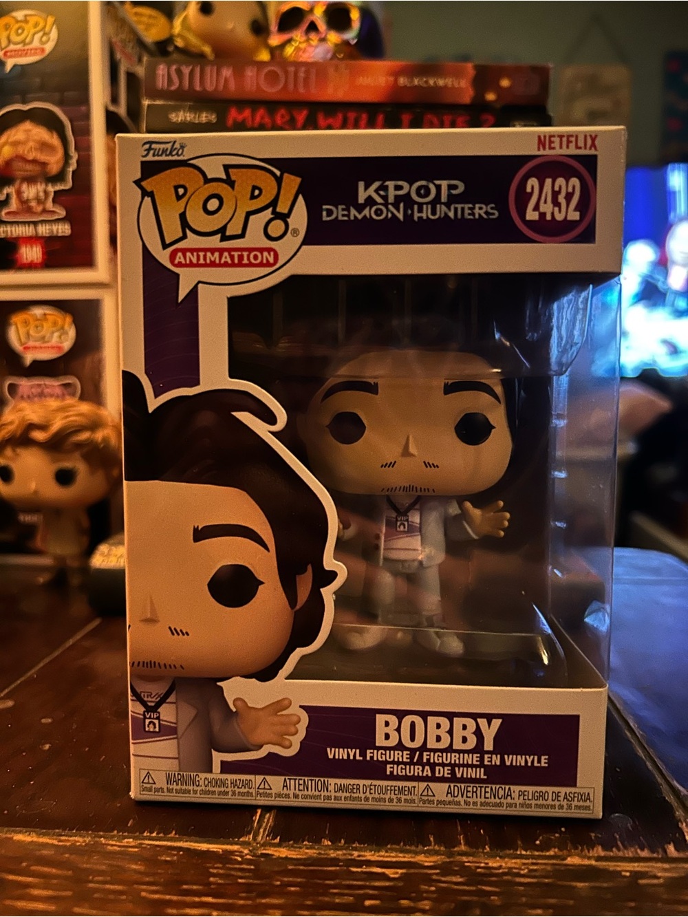 Funko Pop! Animation K-Pop Demon Hunters Bobby 💜💜
